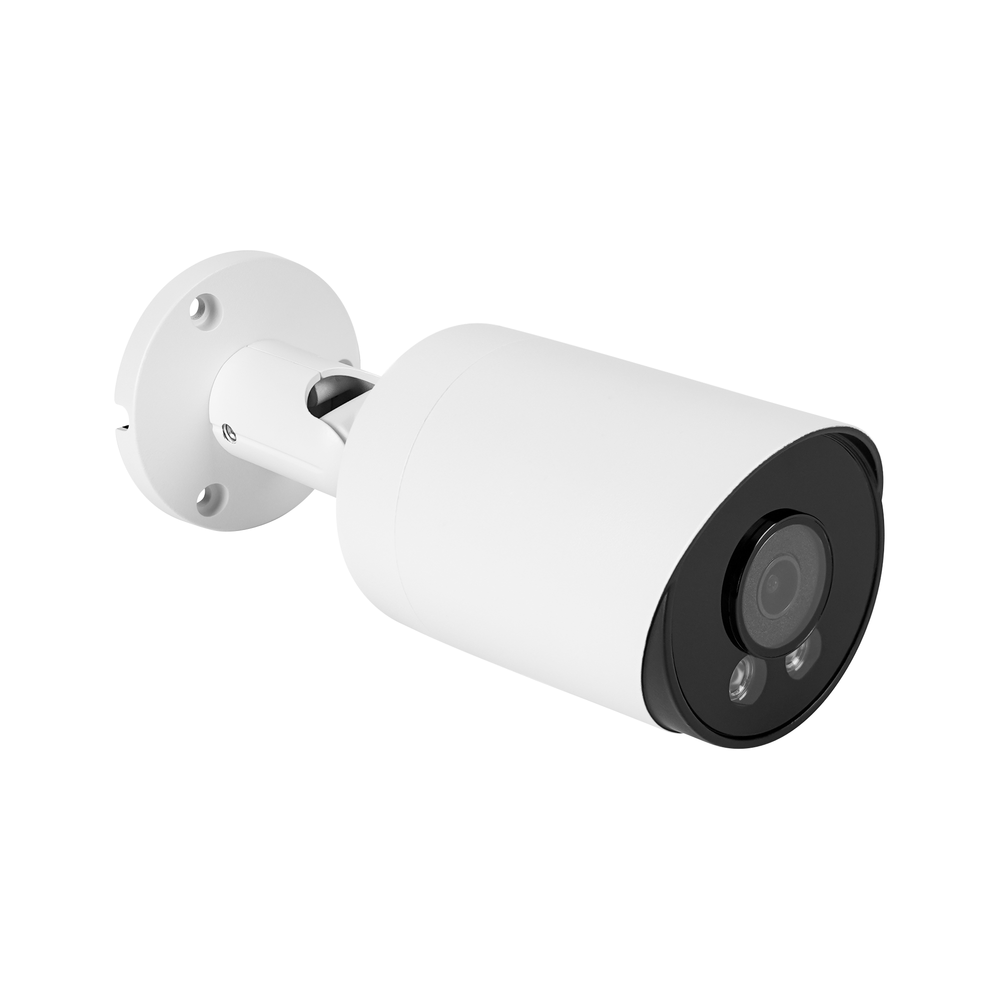 6MP Outdoor PoE IP Bullet Camera with Built-in Microphone