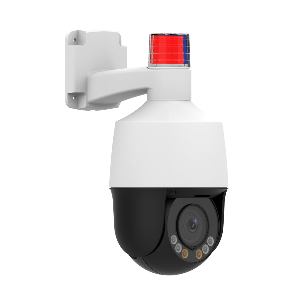 5MP Active Deterrence Network Mini PTZ Camera with Human/Vehicle Detection NDAA Compliant(IPC675LFW-AX4DUPKC-VG)