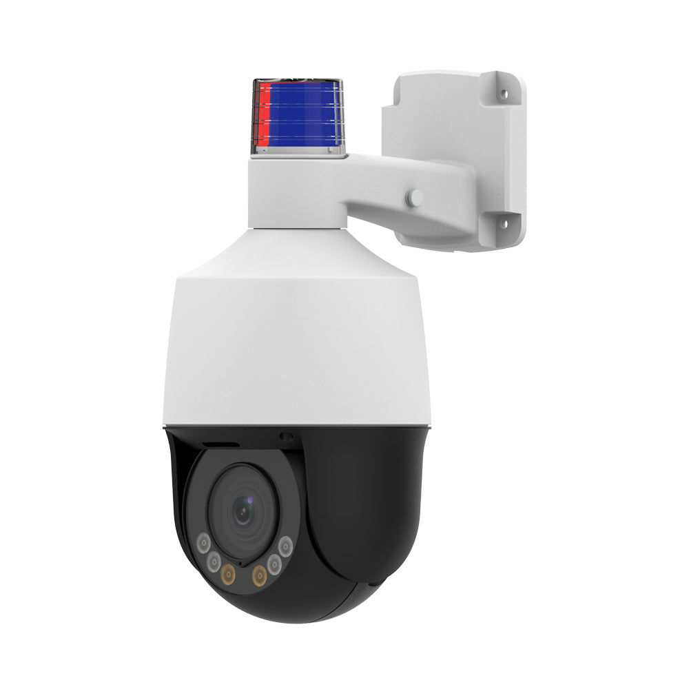 5MP Active Deterrence Network Mini PTZ Camera with Human/Vehicle Detection NDAA Compliant(IPC675LFW-AX4DUPKC-VG)