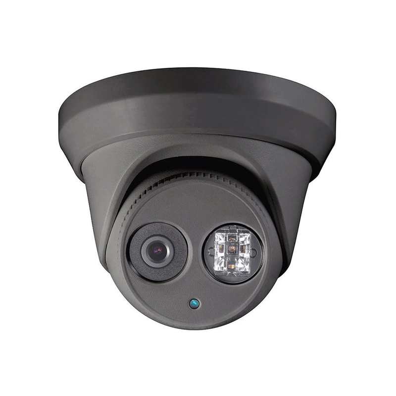 4K H.265+ IP EXIR Turret Dome Camera (Grey)