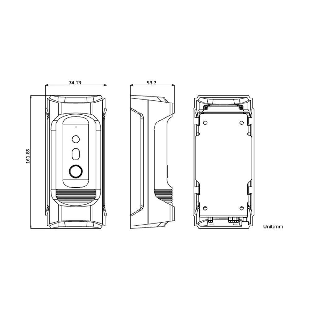 HD Video Door Camera Vandal-proof design POE (Intercom-Door01)