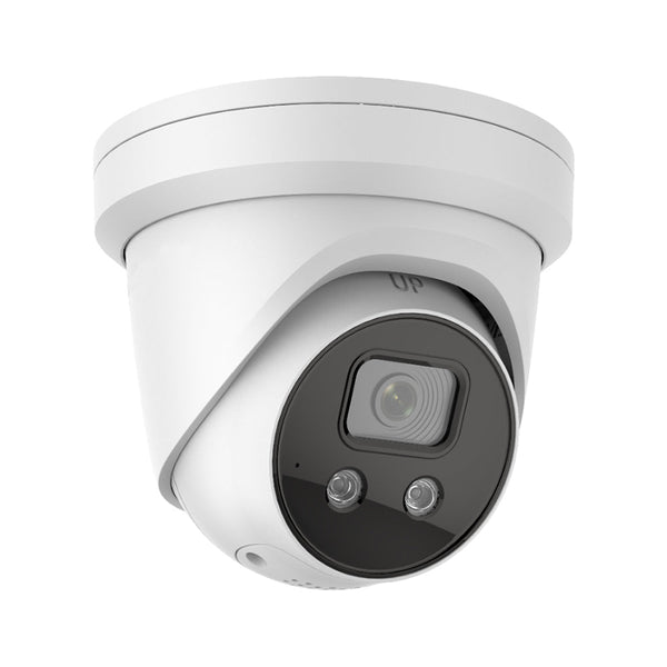 Hikvision OEM DS-2CD2346G2-ISL 4MP AI Smart IP Turret Dome Camera with Active Deterrence Strobe Light and Speaker