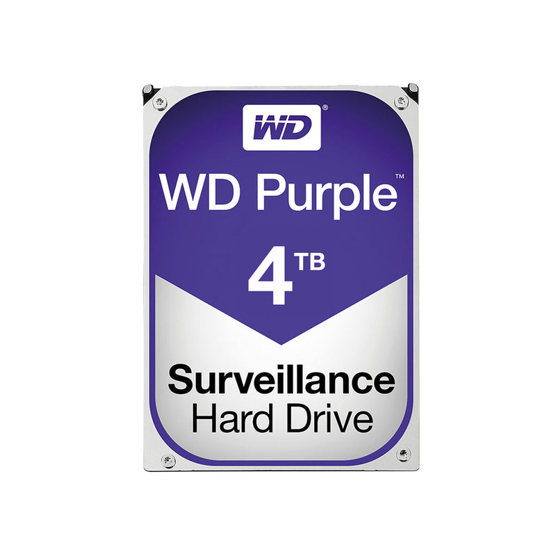 WD Purple 4TB Surveillance Hard Disk Drive - 5400 RPM Class SATA 6 Gb/s 64MB Cache 3.5 Inch (HDD-WDP4TB )