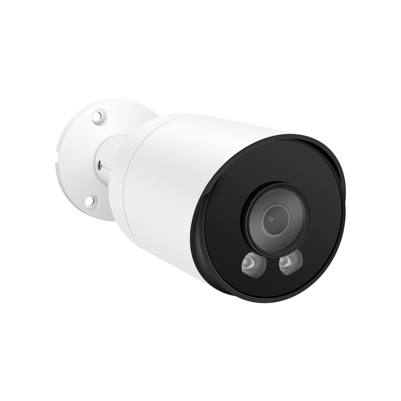 6MP Outdoor PoE IP Bullet Camera with Built-in Microphone