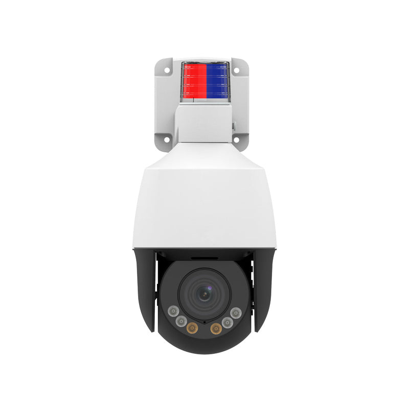 5MP Active Deterrence Network Mini PTZ Camera with Human/Vehicle Detection NDAA Compliant（IPC675LFW-AX4DUPKC-VG）