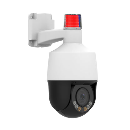 5MP Active Deterrence Network Mini PTZ Camera with Human/Vehicle Detection NDAA Compliant（IPC675LFW-AX4DUPKC-VG）